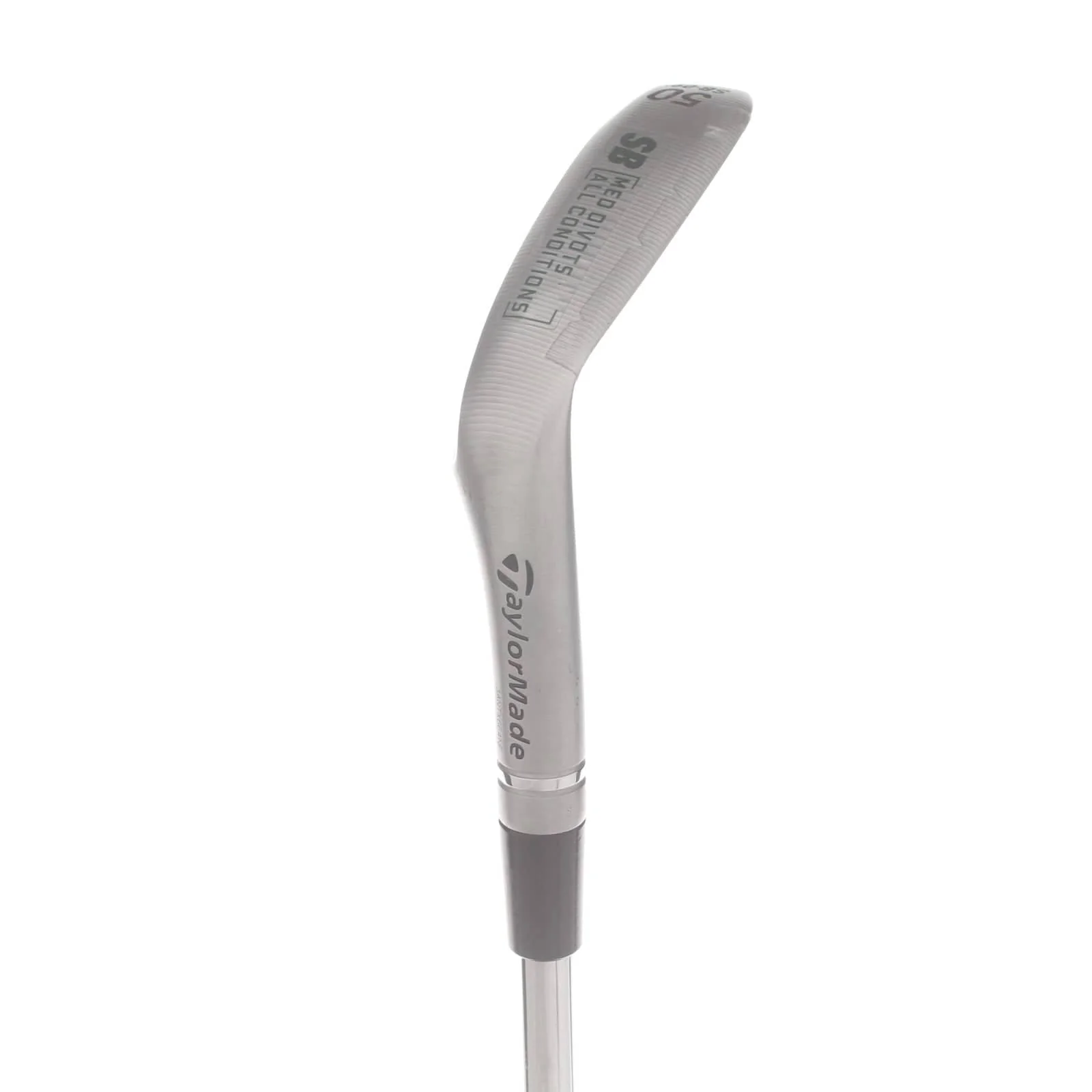 TaylorMade Milled Grind 4 Steel Mens Right Hand Gap Wedge 50* 9 Bounce SB Grind Stiff - Project X 6.0 - Image 3