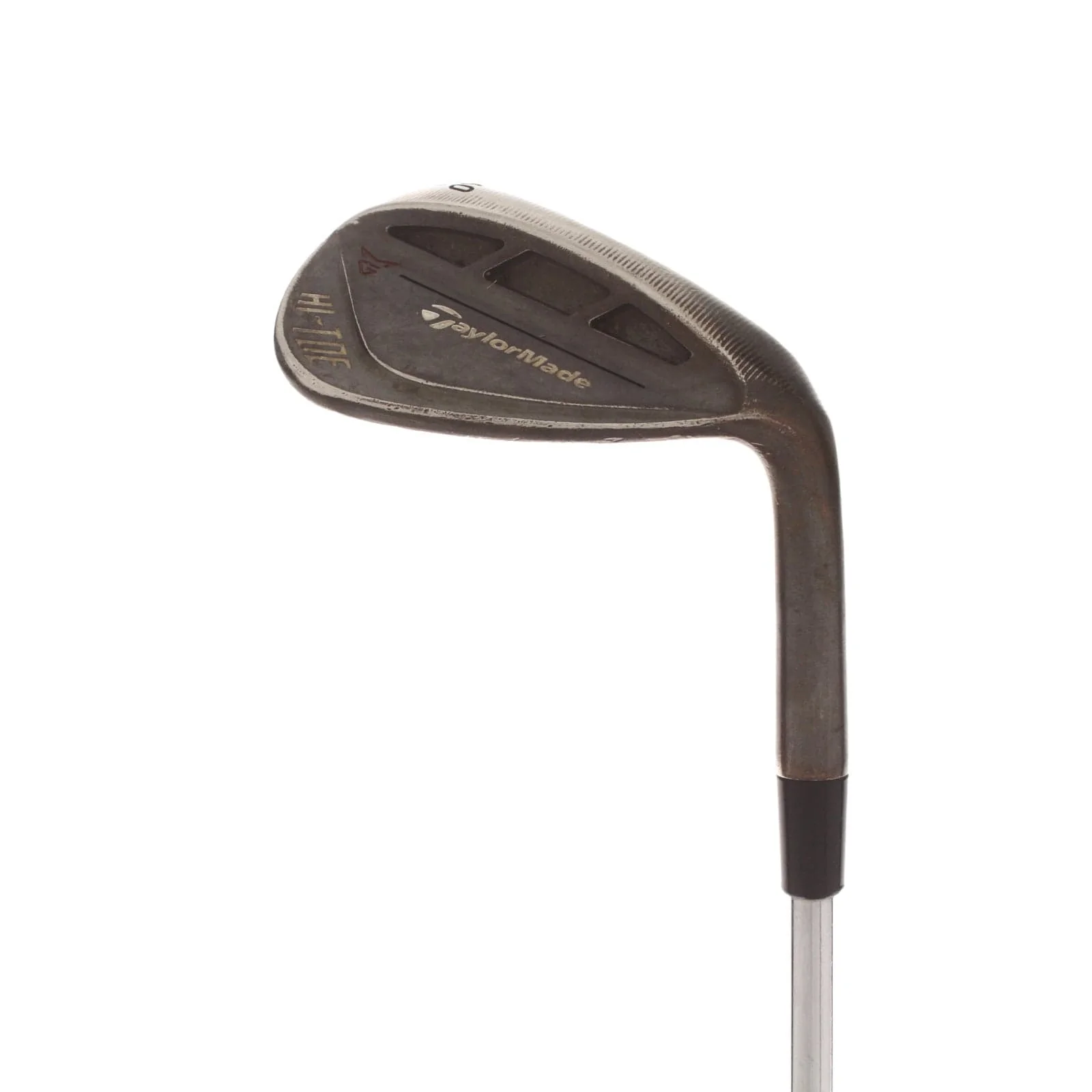 TaylorMade Milled Grind Hi-toe Steel Mens Right Hand Lob Wedge 60* 10 Bounce Wedge - KBS Hi-Rev 115