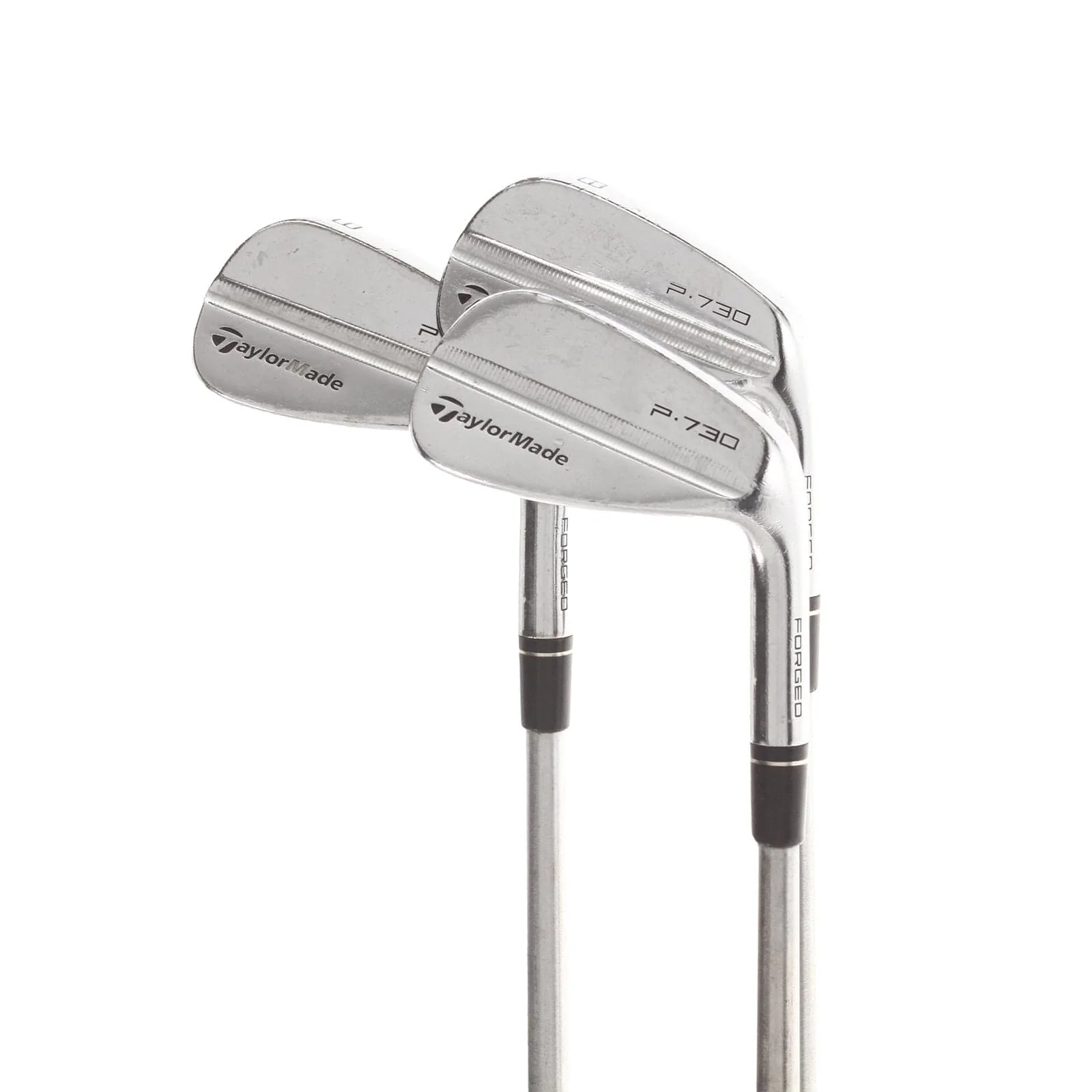 TaylorMade P730 Steel Mens Right Hand Irons 8-PW Stiff - KBS Tour C-Taper 120