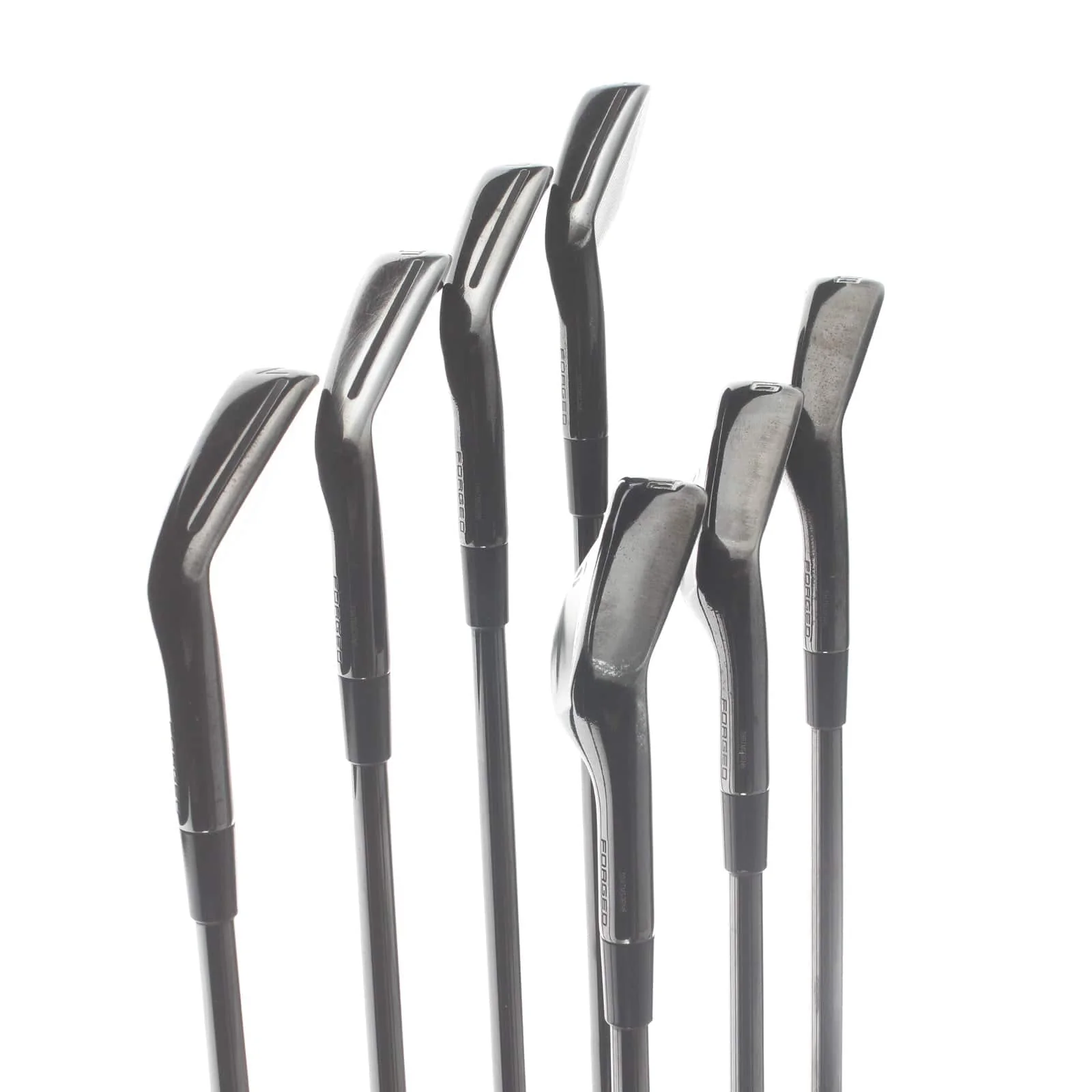TaylorMade P770 Phantom Black Steel Mens Right Hand Irons 4-PW Stiff - KBS Tour - Image 3