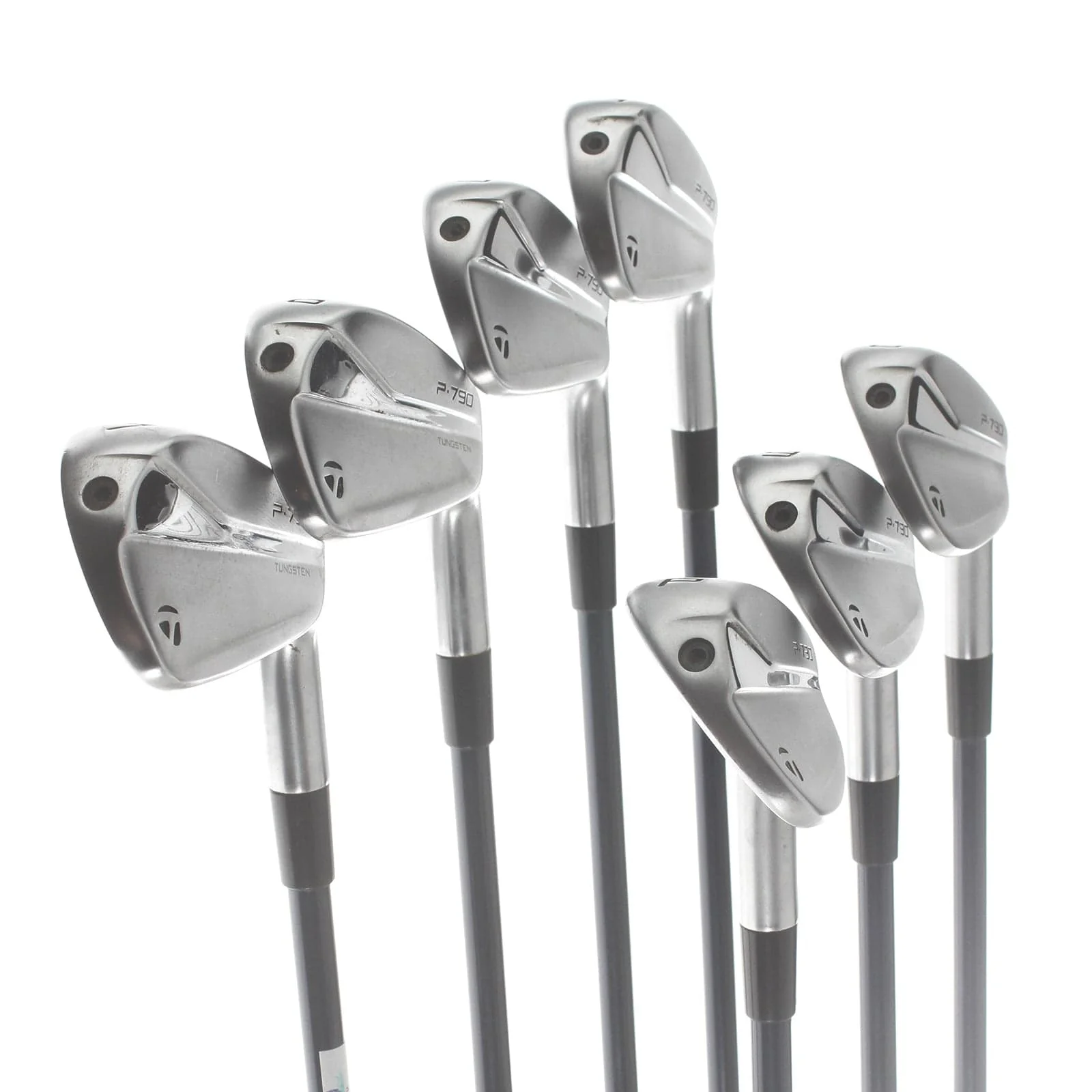 TaylorMade P790 Graphite Mens Right Hand Irons 4-PW Regular - Fujikura Tensei 6-R - Image 2