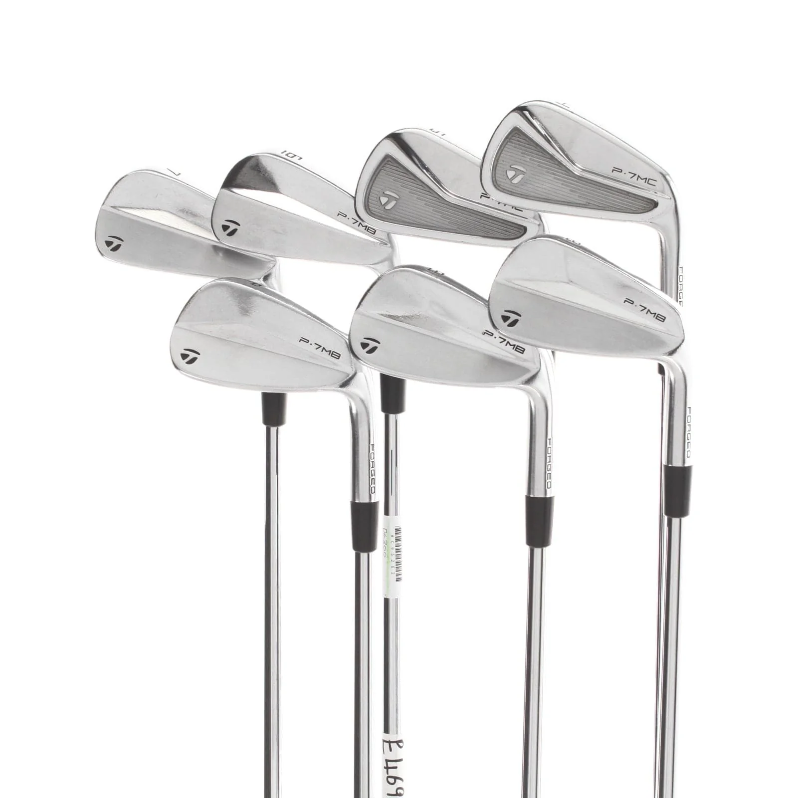 TaylorMade P7MC/MB 2020 Combo Steel Mens Right Hand Irons 4-PW Extra Stiff - Golf Pride ZGrip