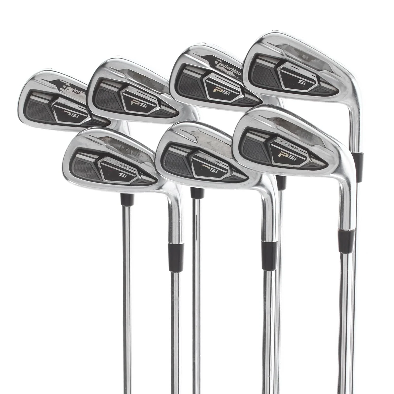TaylorMade PSI Steel Mens Right Hand Irons 4-PW Stiff - kbs 90