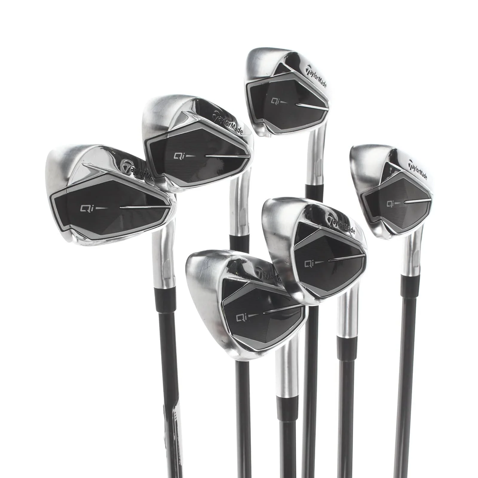 TaylorMade Qi Graphite Mens Right Hand Irons 5-PW Regular - Fujikura Ventus TR 6-R - Image 2