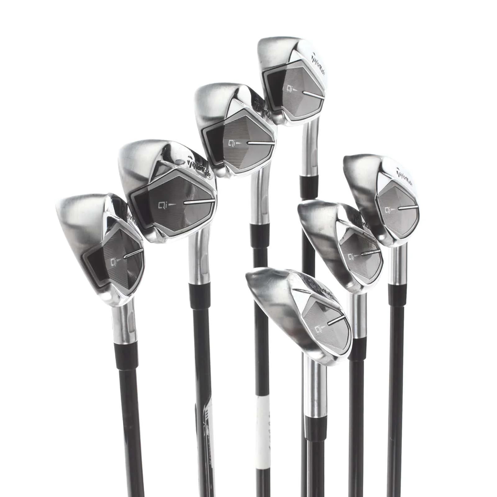 TaylorMade Qi Graphite Mens Right Hand Irons 5-SW Regular - Fujikura Ventus TR 6-R - Image 2