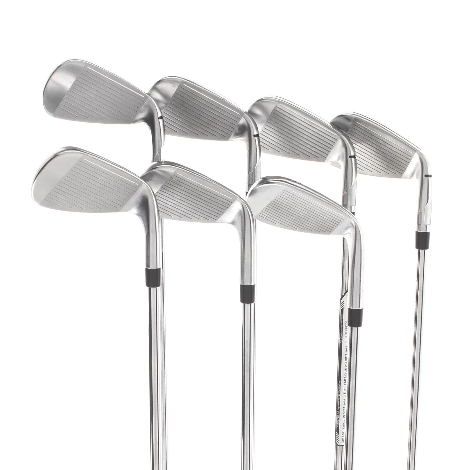 TaylorMade Qi Steel Mens Left Hand Irons 5-SW Regular - KBS Max MT 85 - Image 4