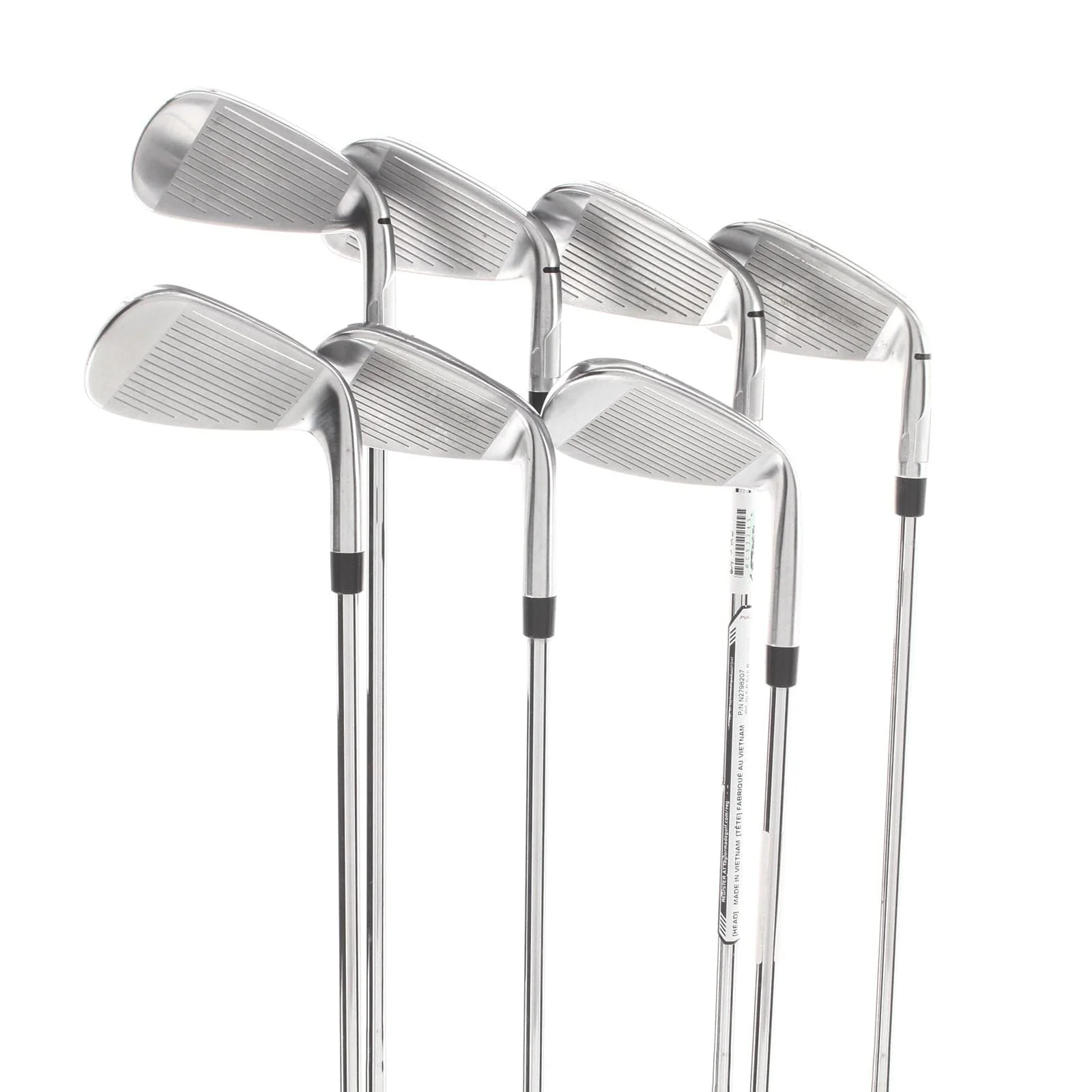 TaylorMade Qi Steel Mens Left Hand Irons 5-SW Regular - KBS Max MT 85 - Image 4