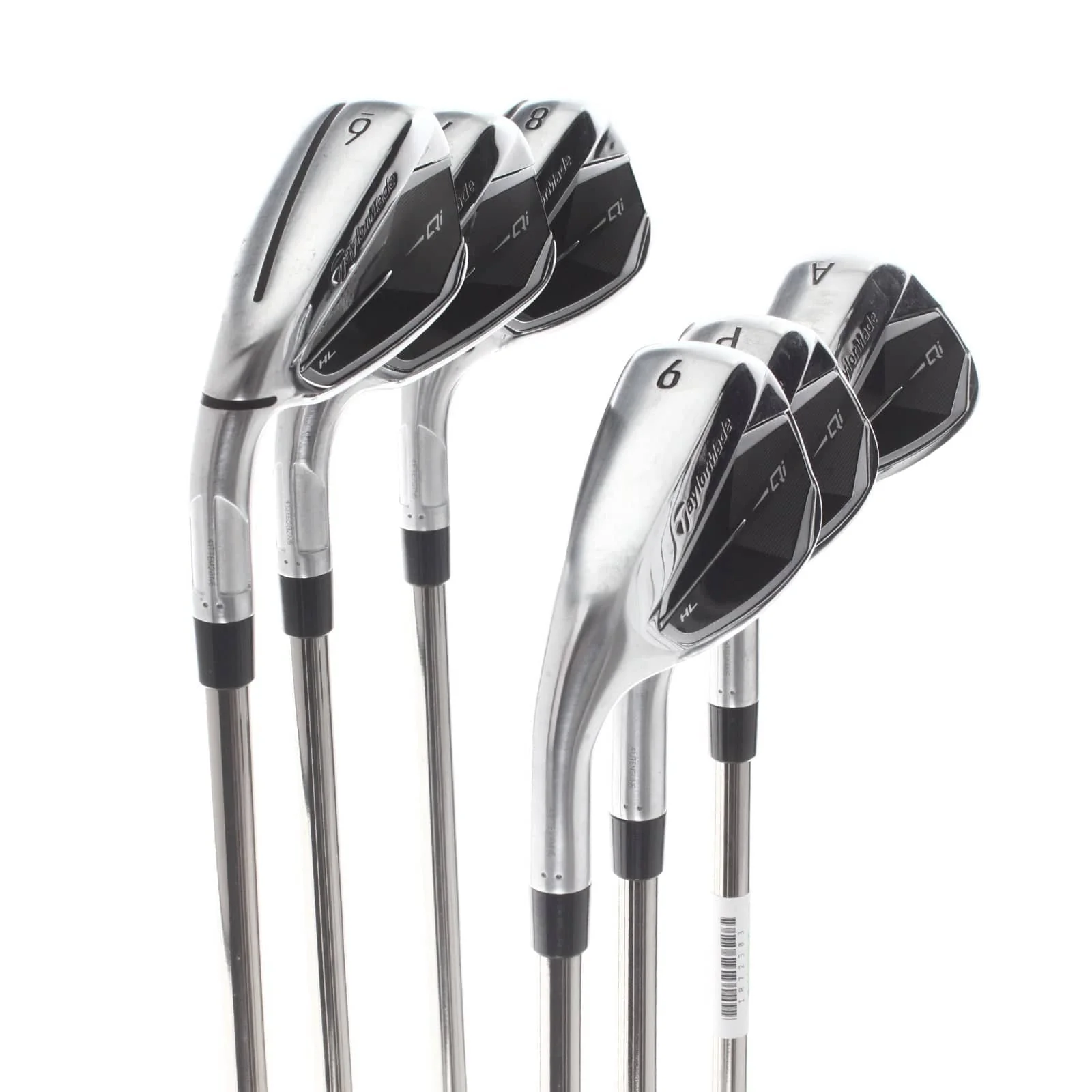 TaylorMade Qi Steel Ladies Left Hand Irons 6-GW Ladies - Recoil F1 - Image 2