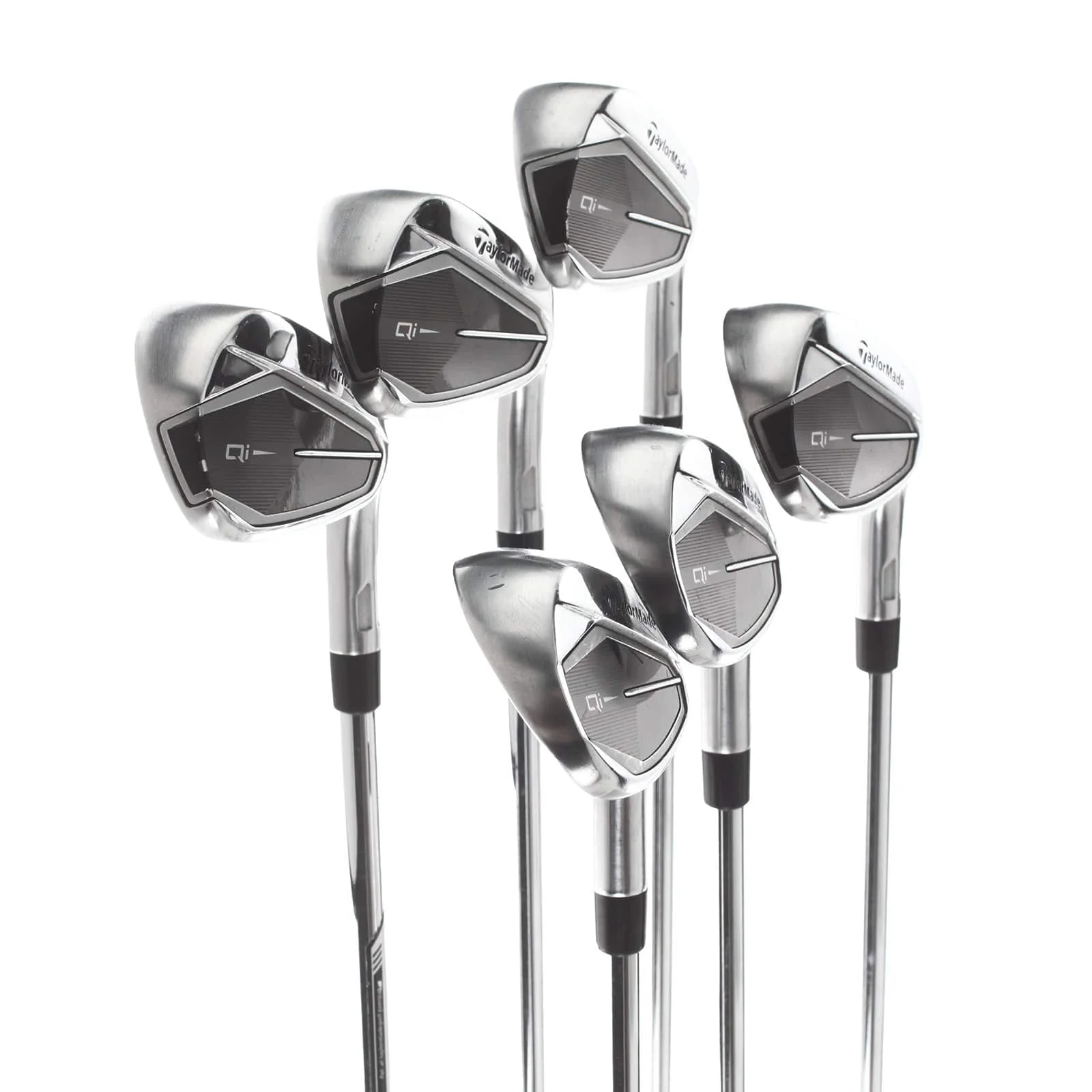 TaylorMade Qi Steel Mens Right Hand Irons 5-PW Regular - KBS Max MT 85 - Image 2