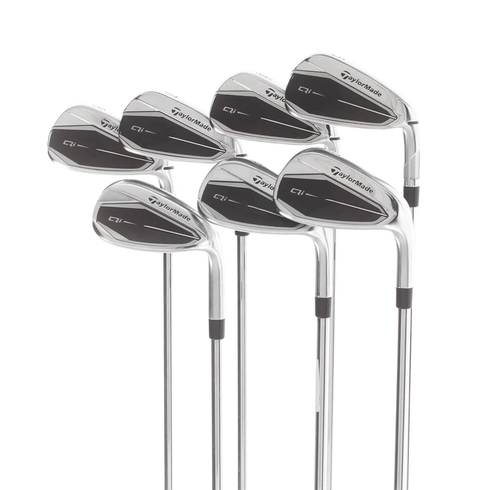TaylorMade Qi Steel Mens Right Hand Irons 5-SW Regular - KBS Max 85
