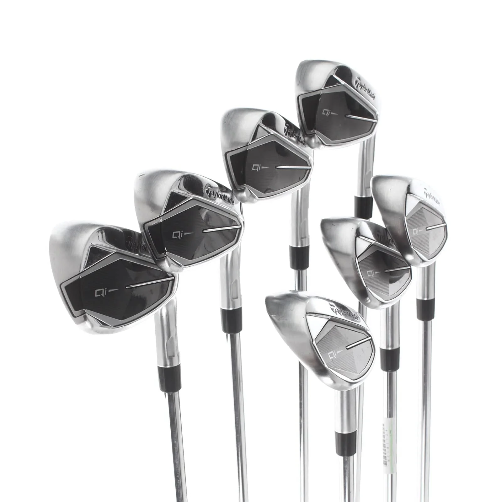 TaylorMade Qi Steel Mens Right Hand Irons 5-SW Regular - KBS Max 85 - Image 2