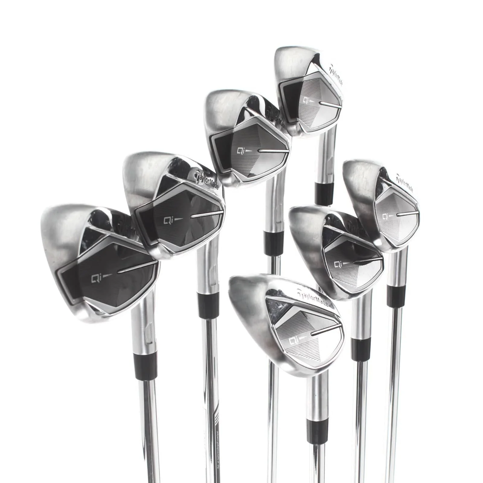 TaylorMade Qi Steel Mens Right Hand Irons 5-SW Regular - KBS Max MT 85 - Image 2