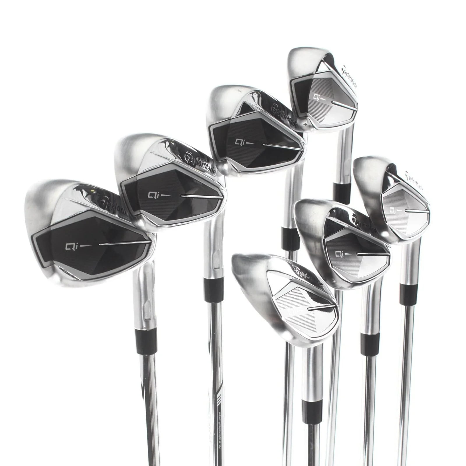 TaylorMade Qi Steel Mens Right Hand Irons 5-SW Regular - KBS Max MT 85 - Image 2