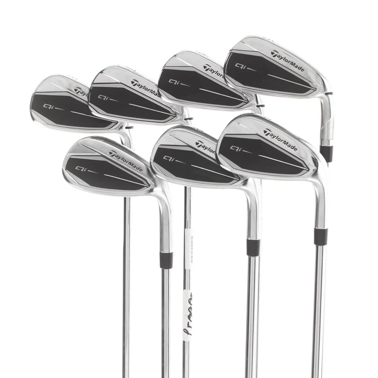 TaylorMade Qi Steel Mens Right Hand Irons 5-SW Regular - KBS Max MT 85