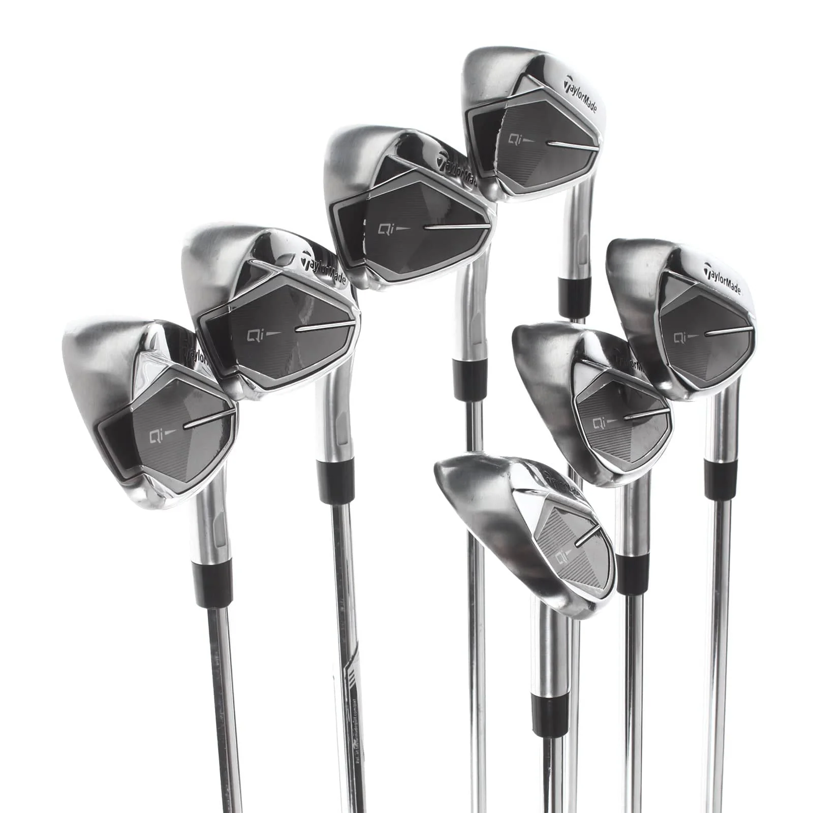 TaylorMade Qi Steel Mens Right Hand Irons 5-SW Regular - KBS Max MT 85 - Image 2