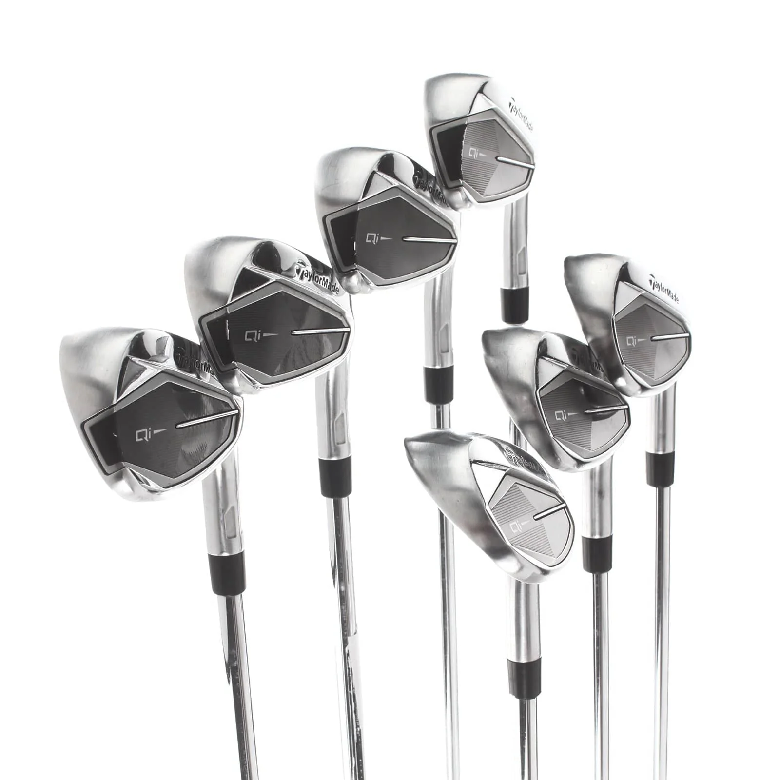 TaylorMade Qi Steel Mens Right Hand Irons 5-SW Regular - KBS Max MT 85 - Image 2