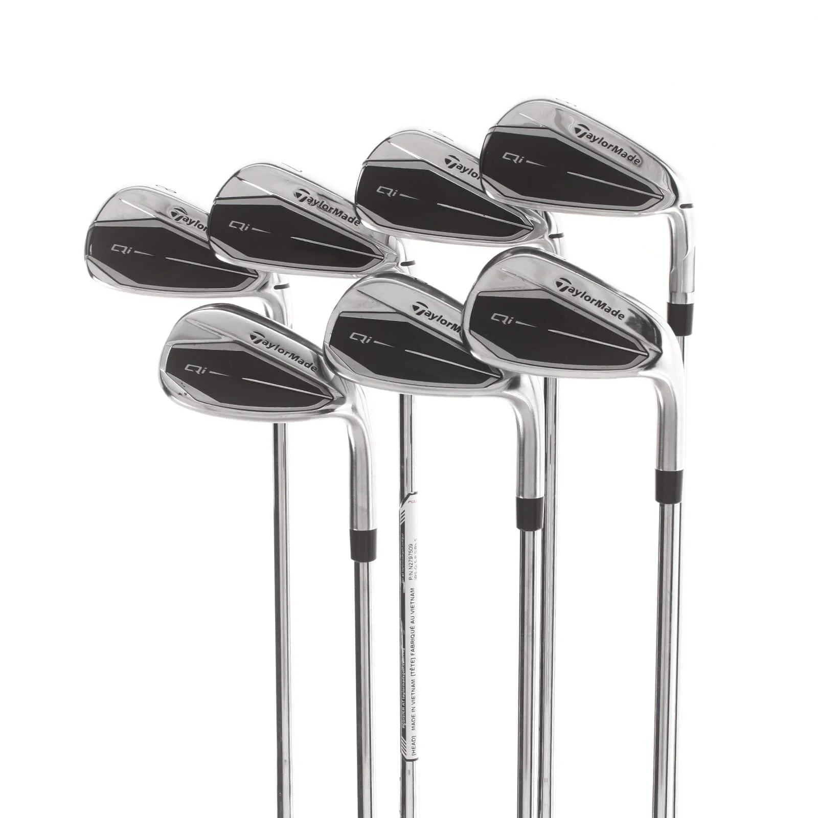TaylorMade Qi Steel Mens Right Hand Irons 5-SW Stiff - KBS Max MT 85
