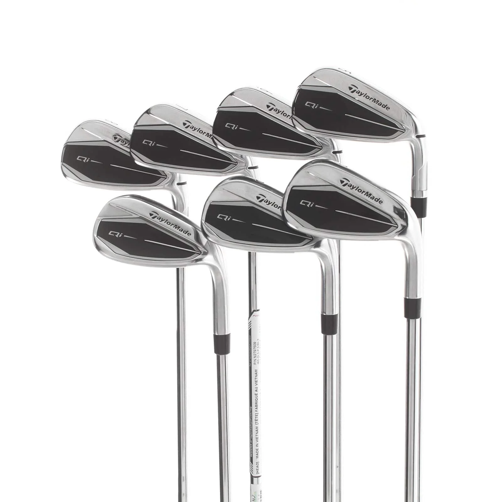 TaylorMade Qi Steel Mens Right Hand Irons 5-SW Stiff - KBS Max MT 85