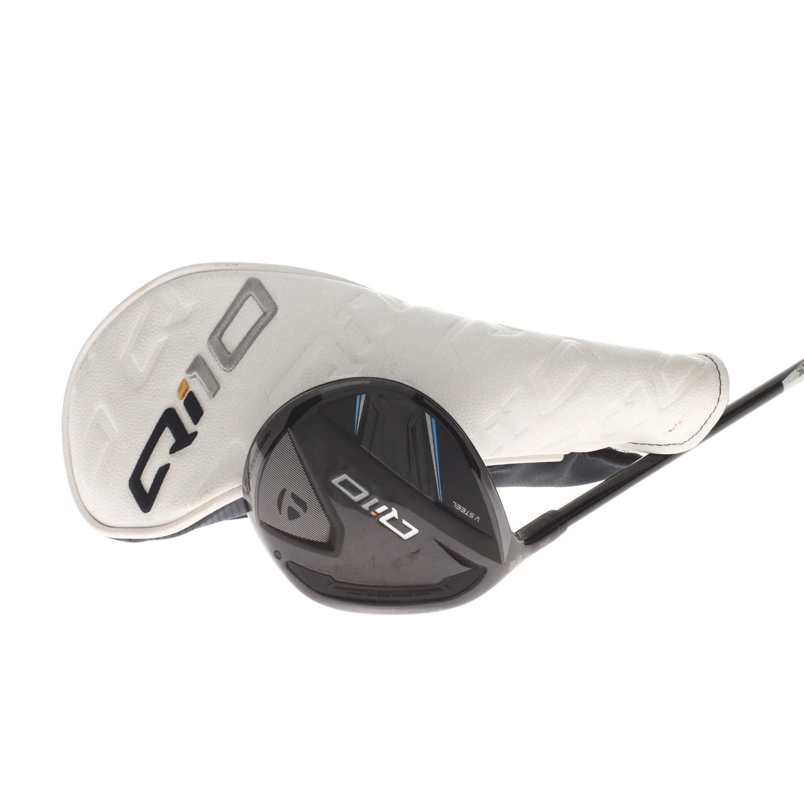 TaylorMade Qi10 Graphite Mens Left Hand Fairway 3 Wood 15* Stiff - Fujikura Ventus TR Blue 6-S