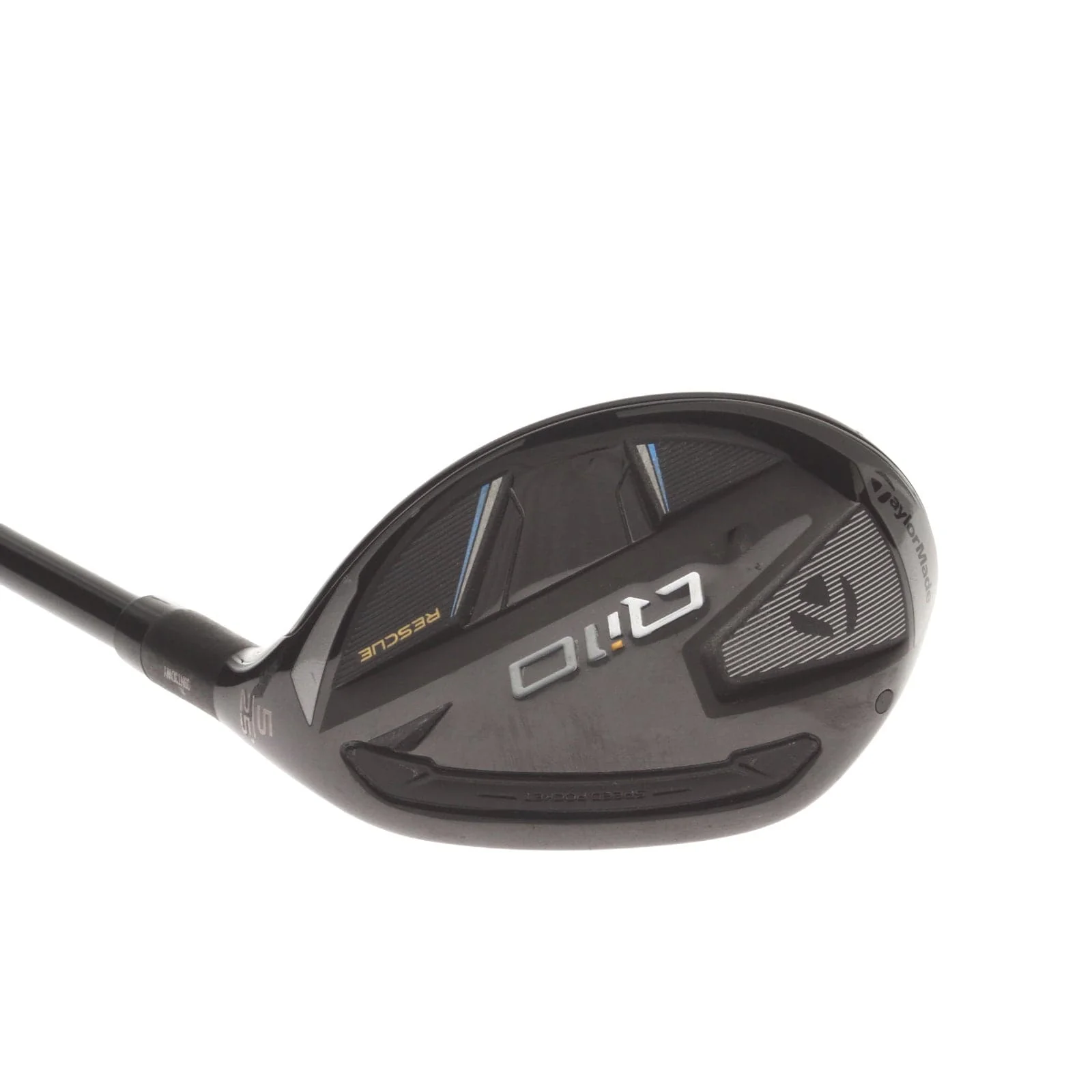 TaylorMade Qi10 Graphite Mens Right Hand 5 Hybrid 25* Senior - Fujikura Ventus TR Blue HB 5-A