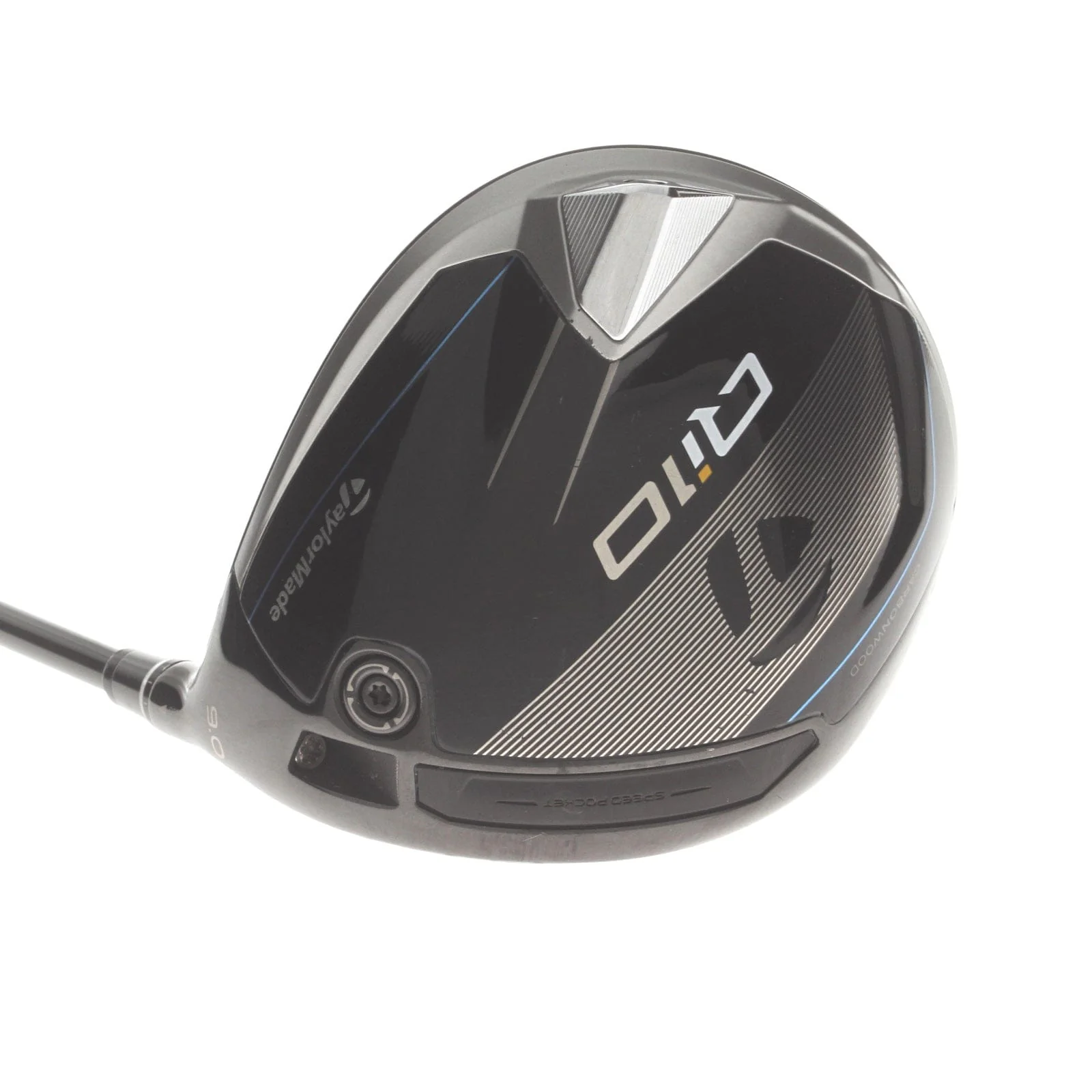 TaylorMade Qi10 Graphite Mens Right Hand Driver 9* Stiff - HZRDUS RDX Smoke Red 6.0 60g