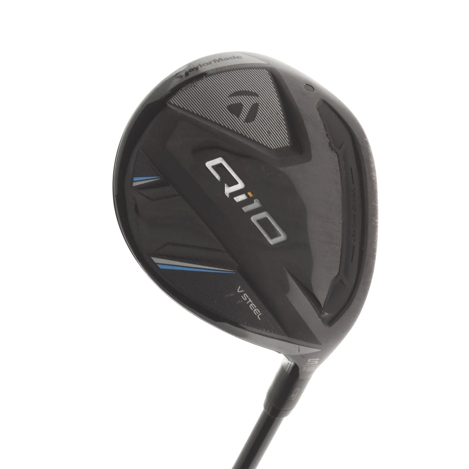 TaylorMade Qi10 Graphite Mens Right Hand Fairway 5 Wood 18* Regular - Fujikura Ventus TR Blue FW 6-R