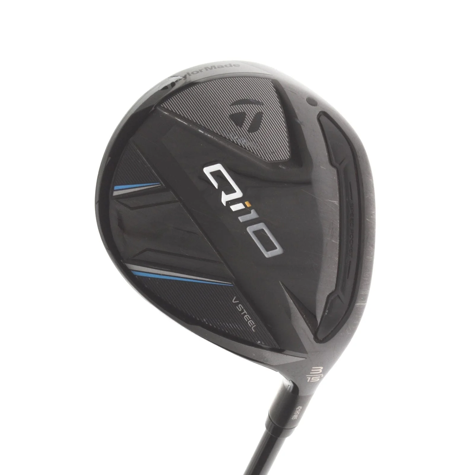 TaylorMade Qi10 Graphite Mens Right Hand Fairway 5 Wood 18* Regular - Fujikura Ventus TR Blue FW 6-R