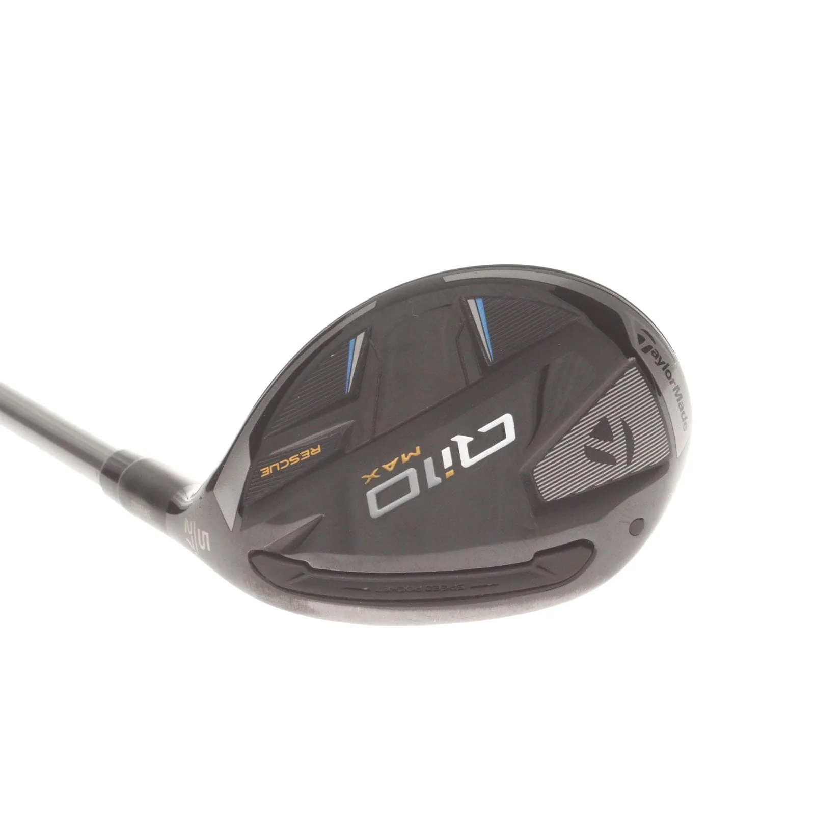 TaylorMade Qi10 Max Graphite Mens Right Hand 5 Hybrid 27* Senior - Fujikura Speeder NX 50-A