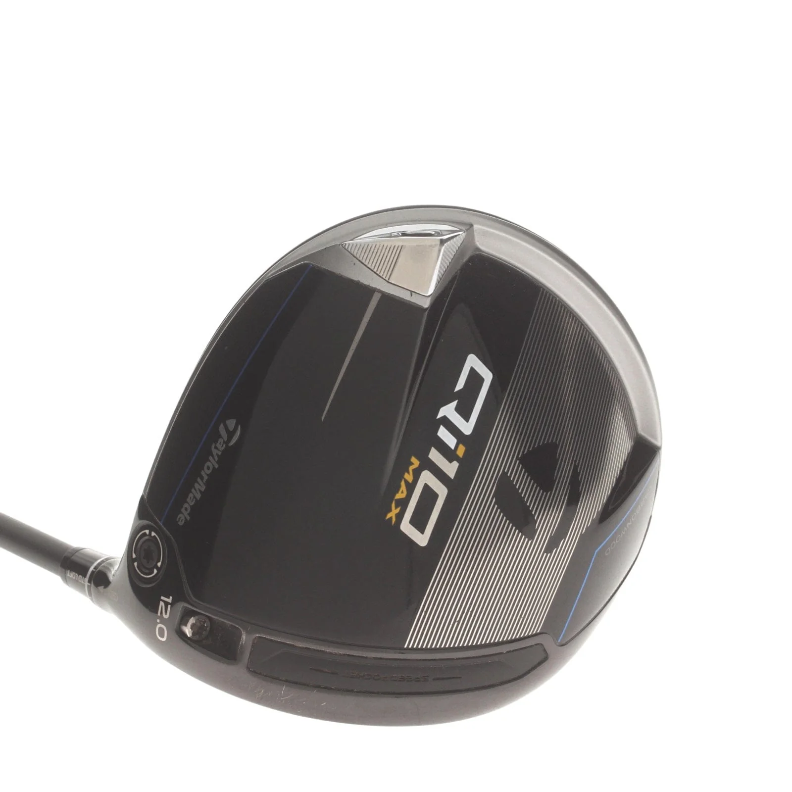 TaylorMade Qi10 Max Graphite Mens Right Hand Driver 12* Stiff - Tensei AV Limited Blue 65 - Image 2