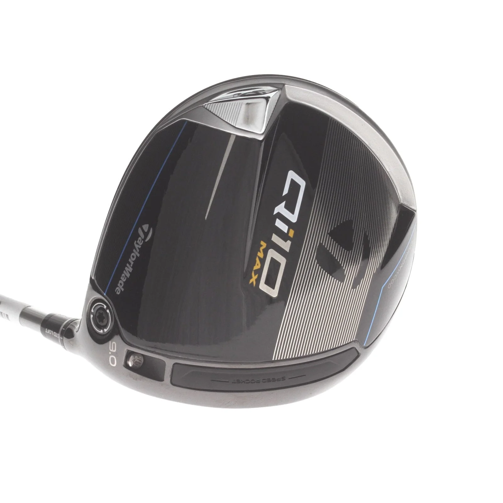 TaylorMade Qi10 Max Graphite Mens Right Hand Driver 9* Stiff - Fujikura Speeder NX 50-S - Image 2