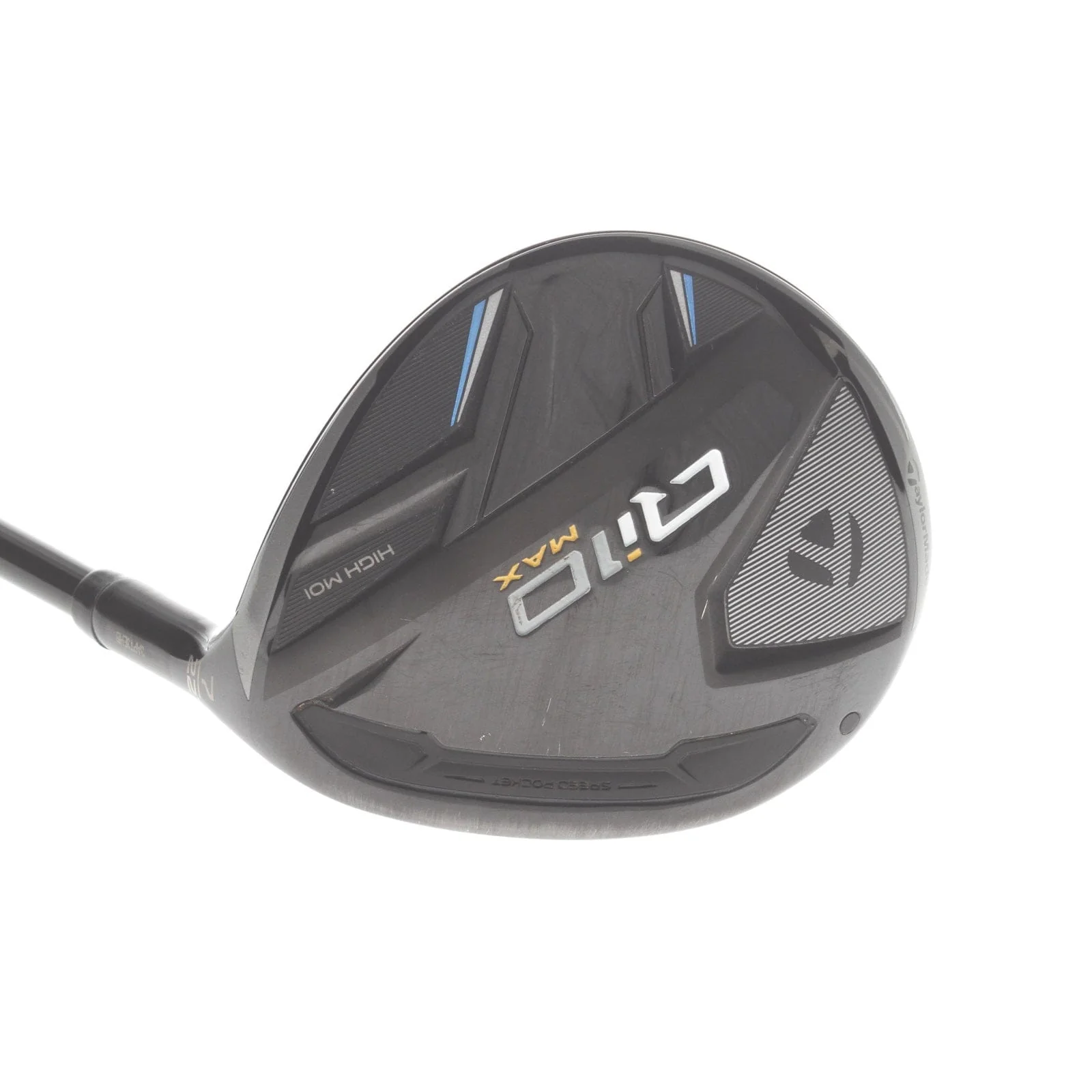 TaylorMade Qi10 Max Graphite Mens Right Hand Fairway 7 Wood 22* Extra Stiff - HZRDUS White 6.5 70g - Image 2