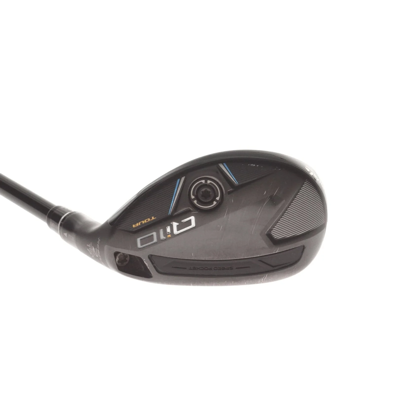 TaylorMade Qi10 Tour Graphite Mens Right Hand 2 Hybrid 17* Stiff - HZRDUS Black 80