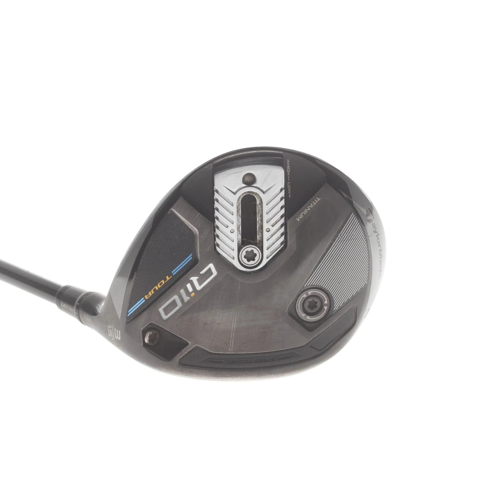 TaylorMade Qi10 Tour Graphite Mens Right Hand Fairway 3 Wood Stiff - HZRDUS RDX Smoke 6.0 60g Red - Image 2