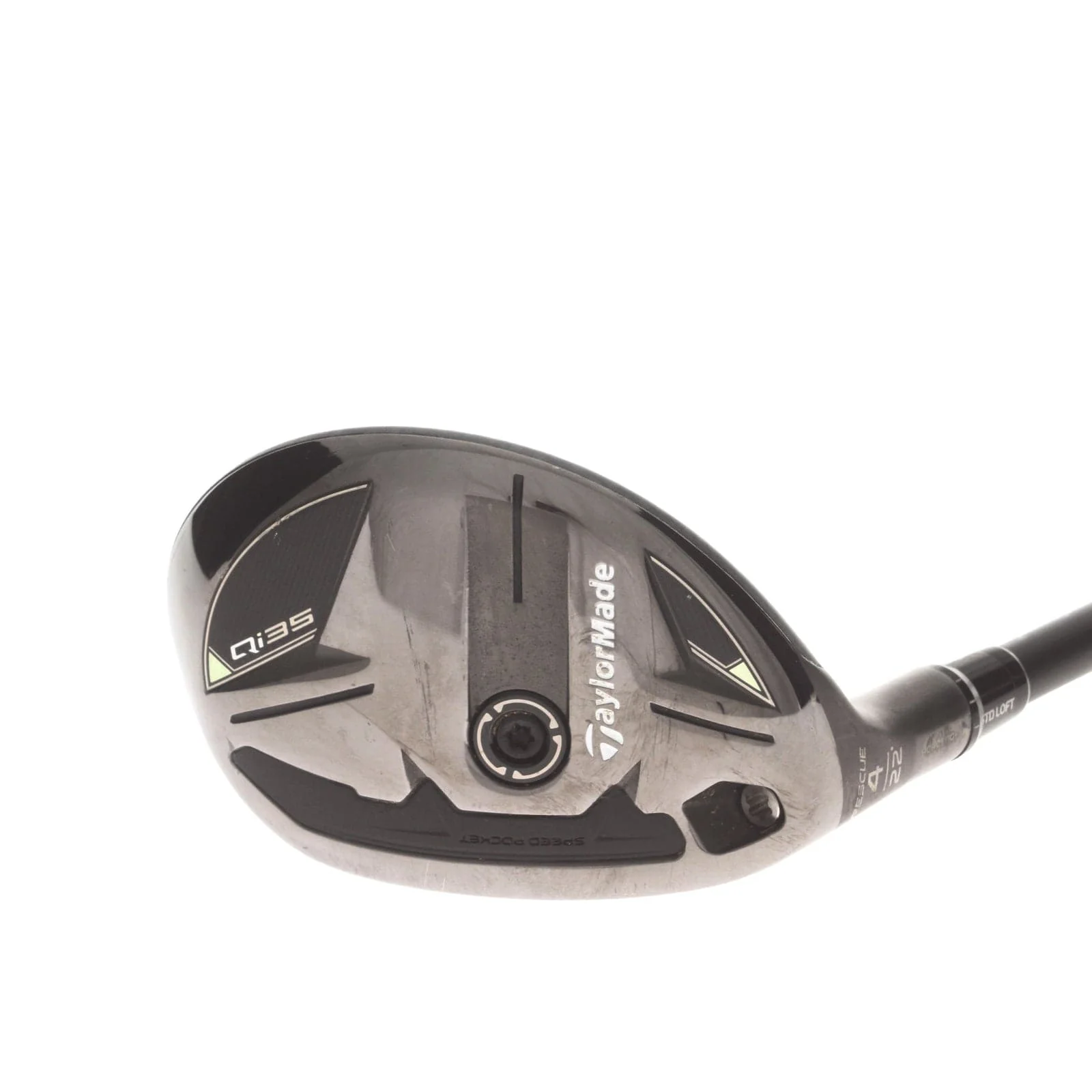 TaylorMade Qi35 Graphite Mens Left Hand 4 Hybrid 22* Regular - Fujikura Ventus HB Blue 6-R - Image 2