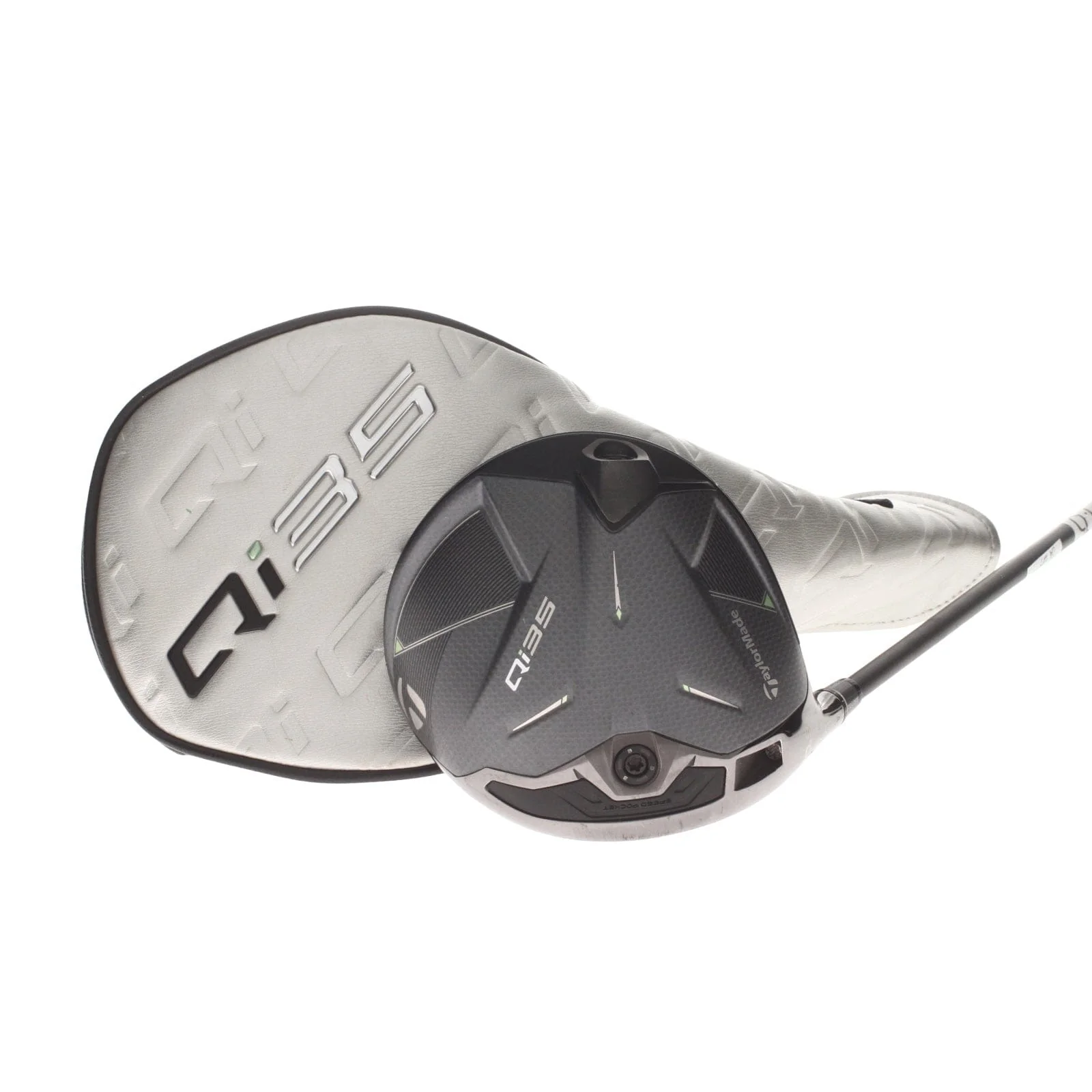 TaylorMade Qi35 Graphite Mens Left Hand Driver 10.5* Regular - Fujikura Ventus Blue 5-R