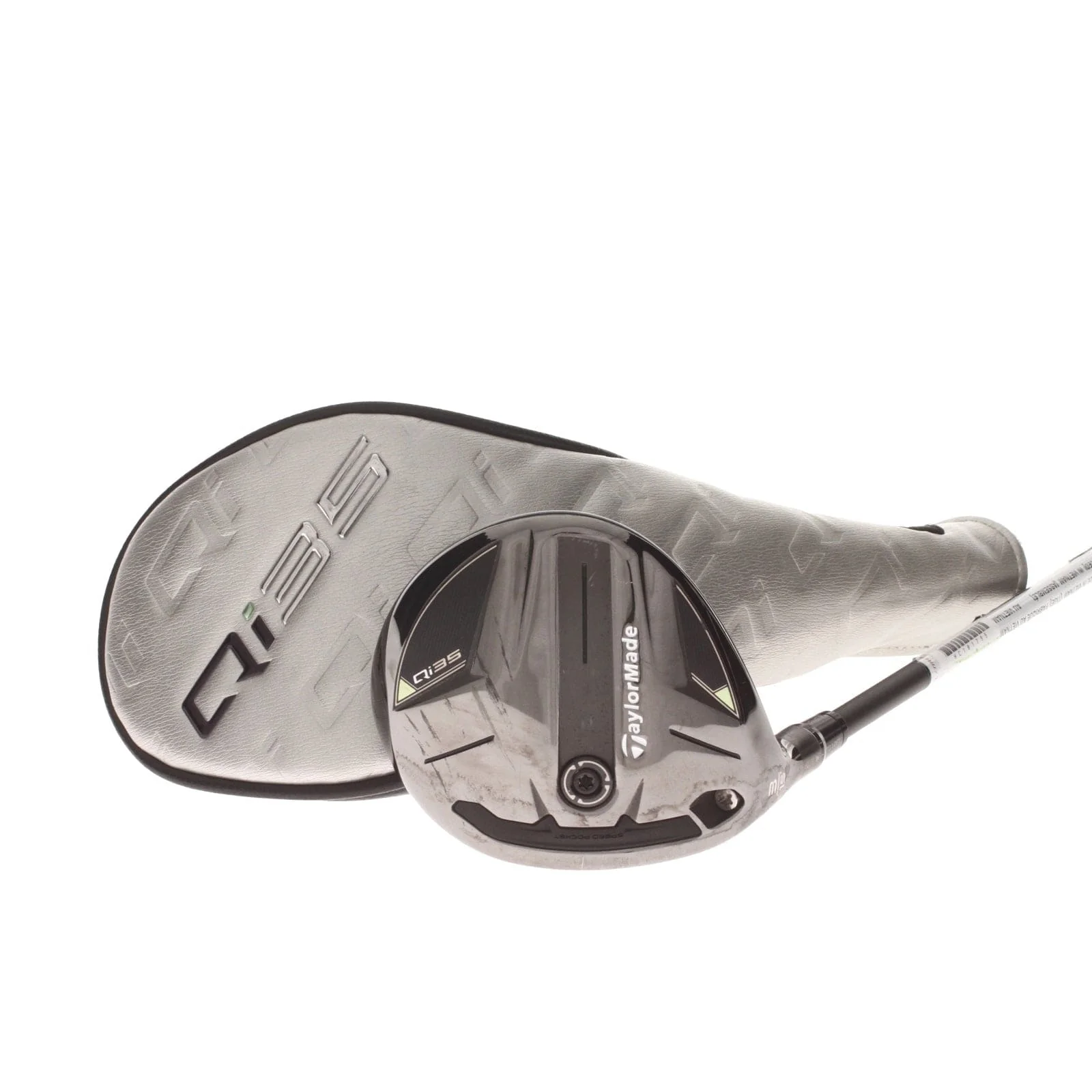 TaylorMade Qi35 Graphite Mens Left Hand Fairway 3 Wood 15* Regular - Fujikura Ventus Blue FW 5-R