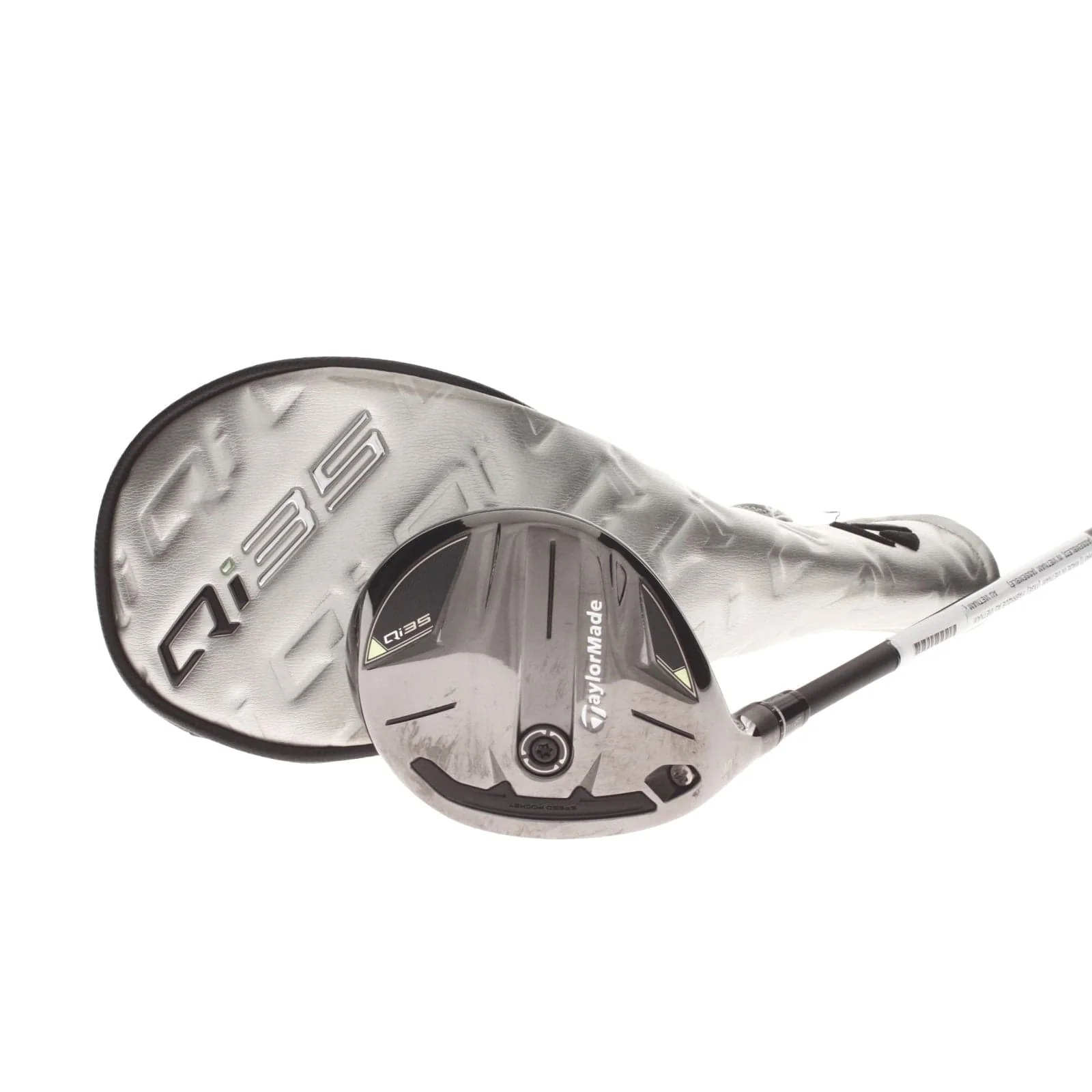 TaylorMade Qi35 Graphite Mens Left Hand Fairway 5 Wood 18* Regular - Fujikura Ventus Blue 5-R