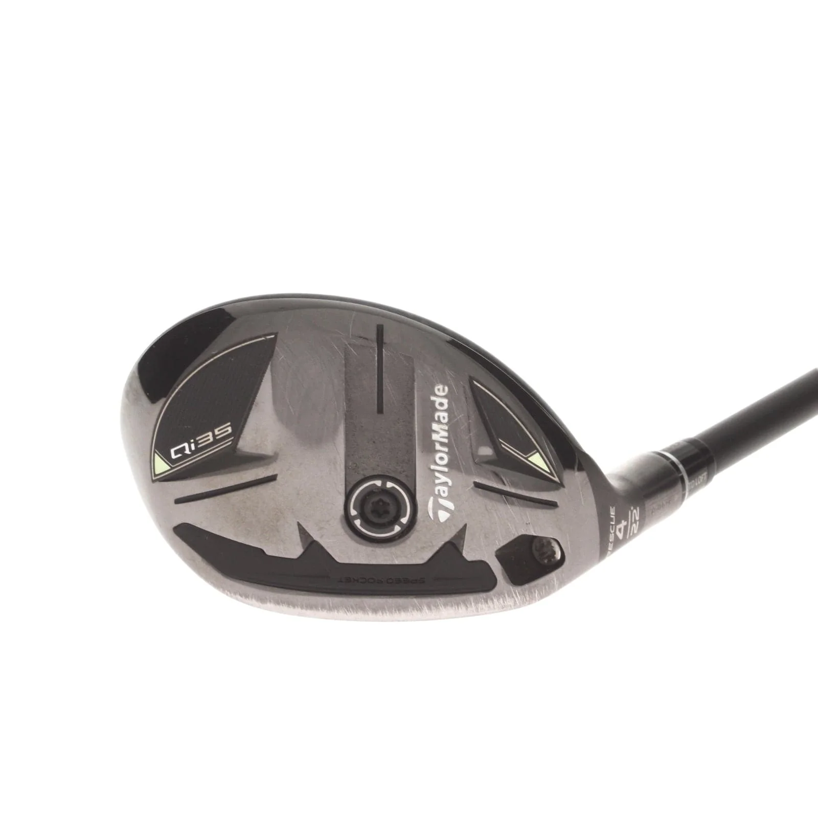 TaylorMade Qi35 Graphite Mens Left Hand 4 Hybrid 22* Regular - Fujikura Ventus Blue 6-R - Image 2