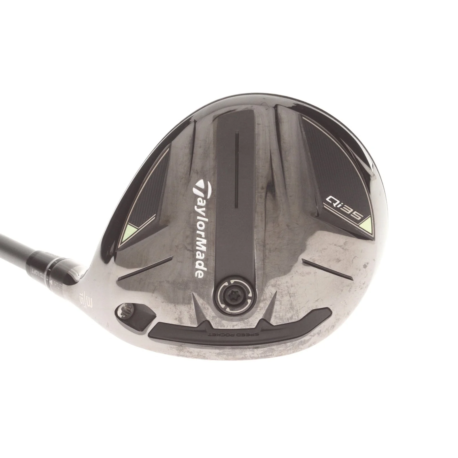 TaylorMade Qi35 Graphite Mens Right Hand Fairway 3 Wood 15* Stiff - Fujikura Airspeeder 50-S - Image 2