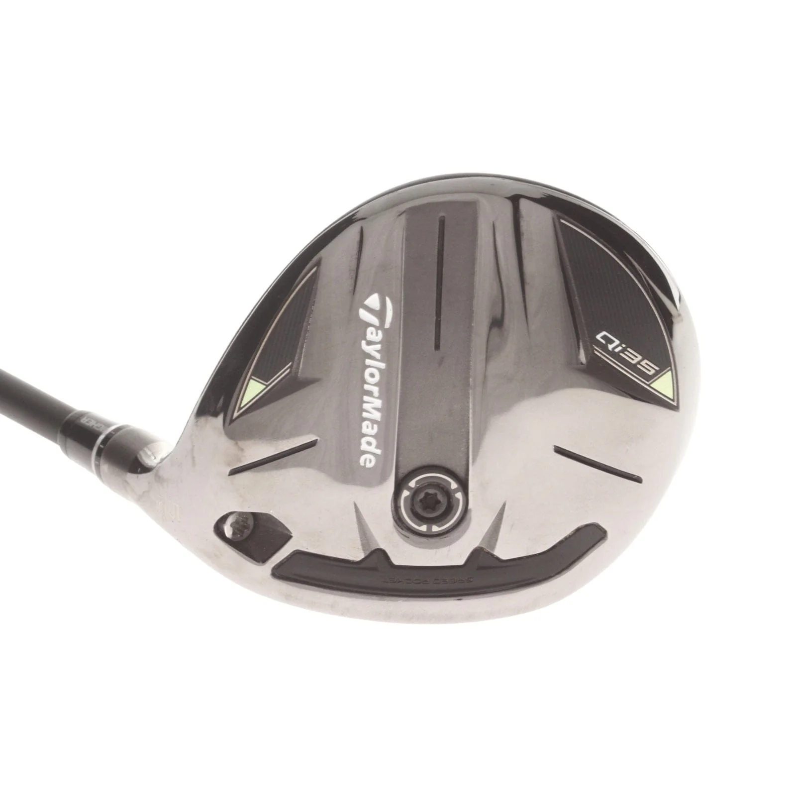 TaylorMade Qi35 Graphite Mens Right Hand Fairway 5 Wood 18* Stiff - Mitsubishi Chemical Ka'li Blue 75s - Image 2