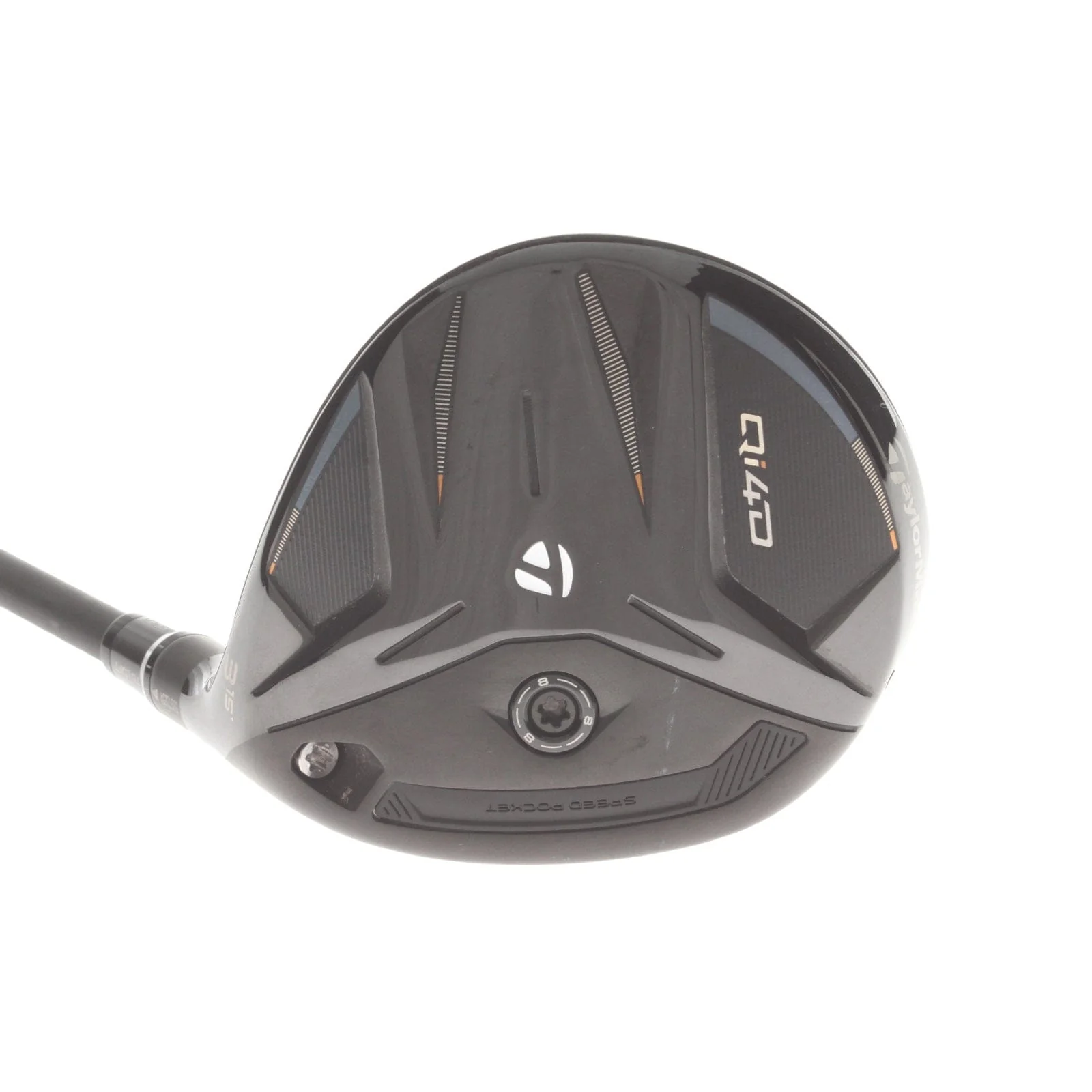 TaylorMade Qi4D Graphite Mens Right Hand Fairway 3 Wood 15* Stiff - REAX 65 - Image 2