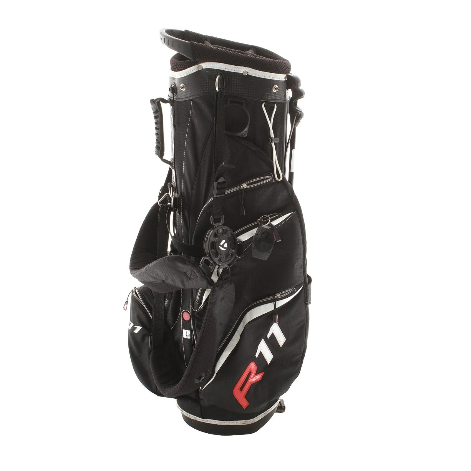 TaylorMade R11 Stand Bag - Black/White/Red - Image 2