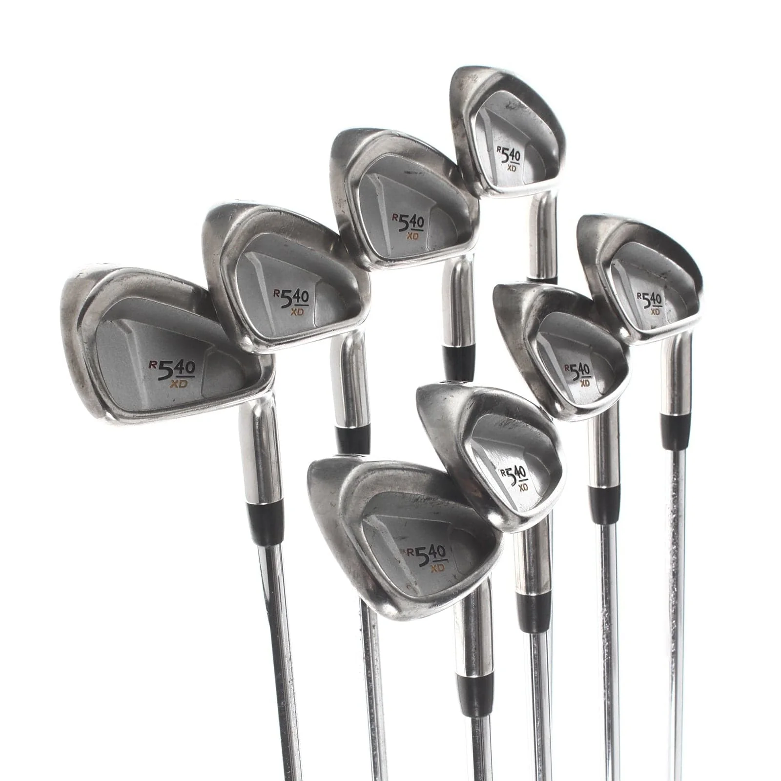 TaylorMade R540 XD Steel Mens Right Hand Irons 3-PW Regular - True Temper - Image 2