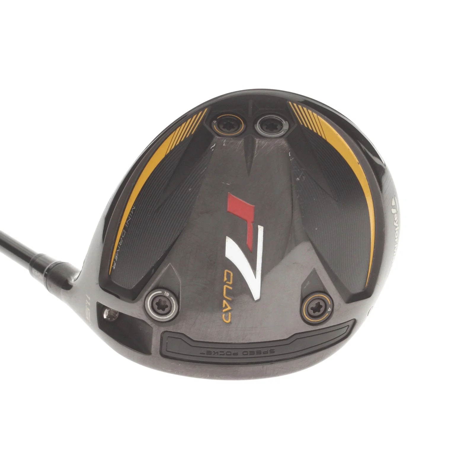 TaylorMade R7 Quad Graphite Mens Right Hand Mini Driver 11.5* Stiff - Fujikura Speeder MD 6-S - Image 2