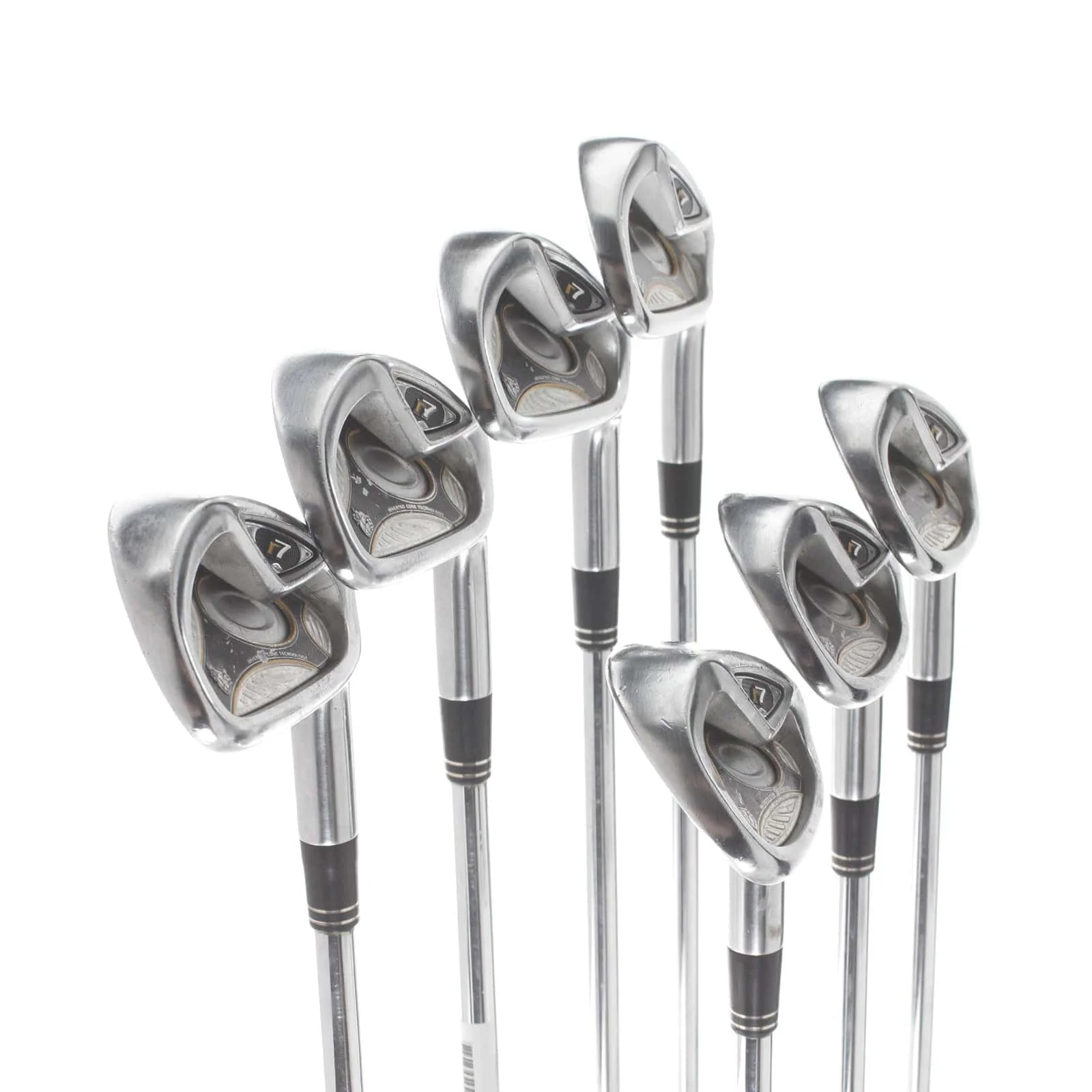 TaylorMade r7 Steel Mens Right Hand Irons 4-PW Stiff - Dynamic Gold - Image 2