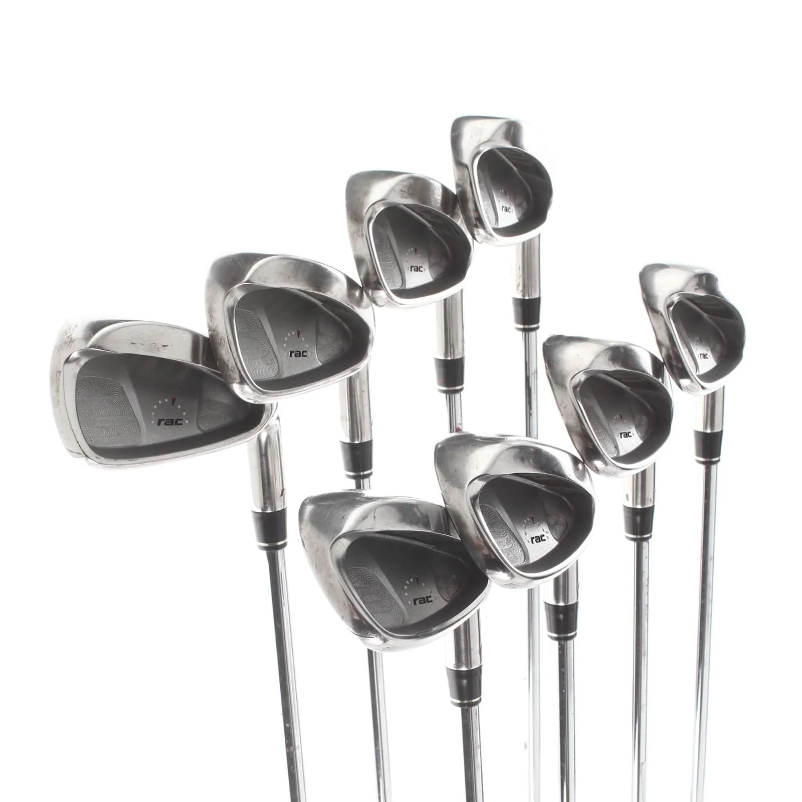 TaylorMade RAC HT Steel Mens Right Hand Irons 3-PW Regular - Lite Metal 95g - Image 2