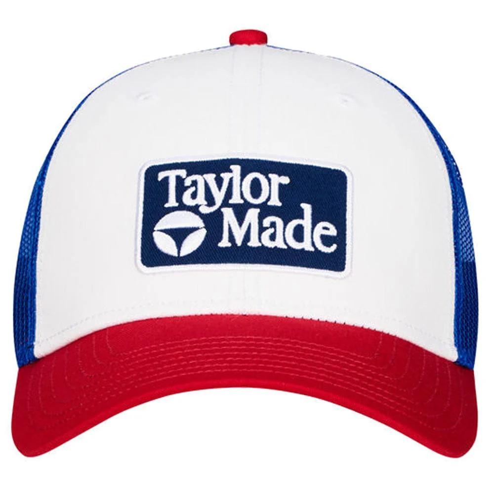 TaylorMade Radar Trucker Cap - Red/White/Blue - Image 2