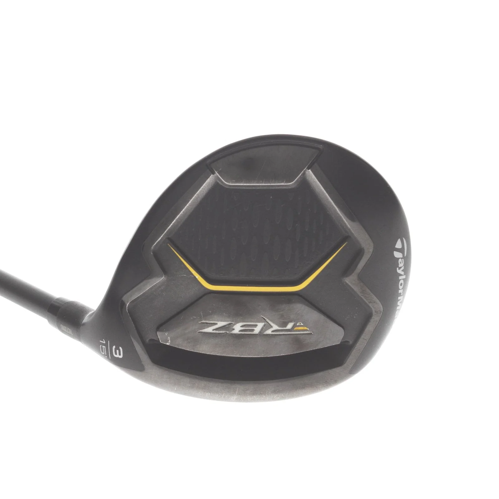 TaylorMade RBZ Black Graphite Mens Right Hand Fairway 3 Wood 15* Stiff - Rocketfuel 55g - Image 2