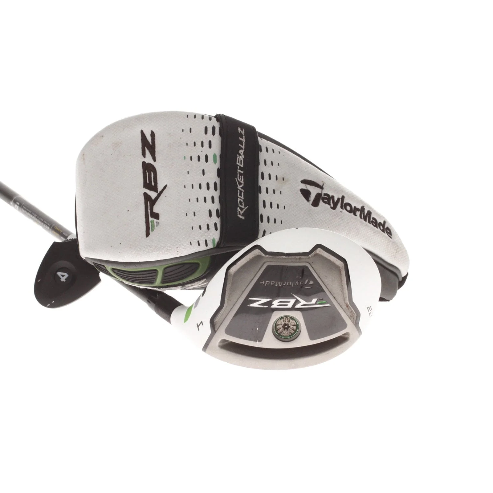 TaylorMade RBZ Graphite Mens Right Hand 4 Hybrid 22* Regular - RBZ 65g