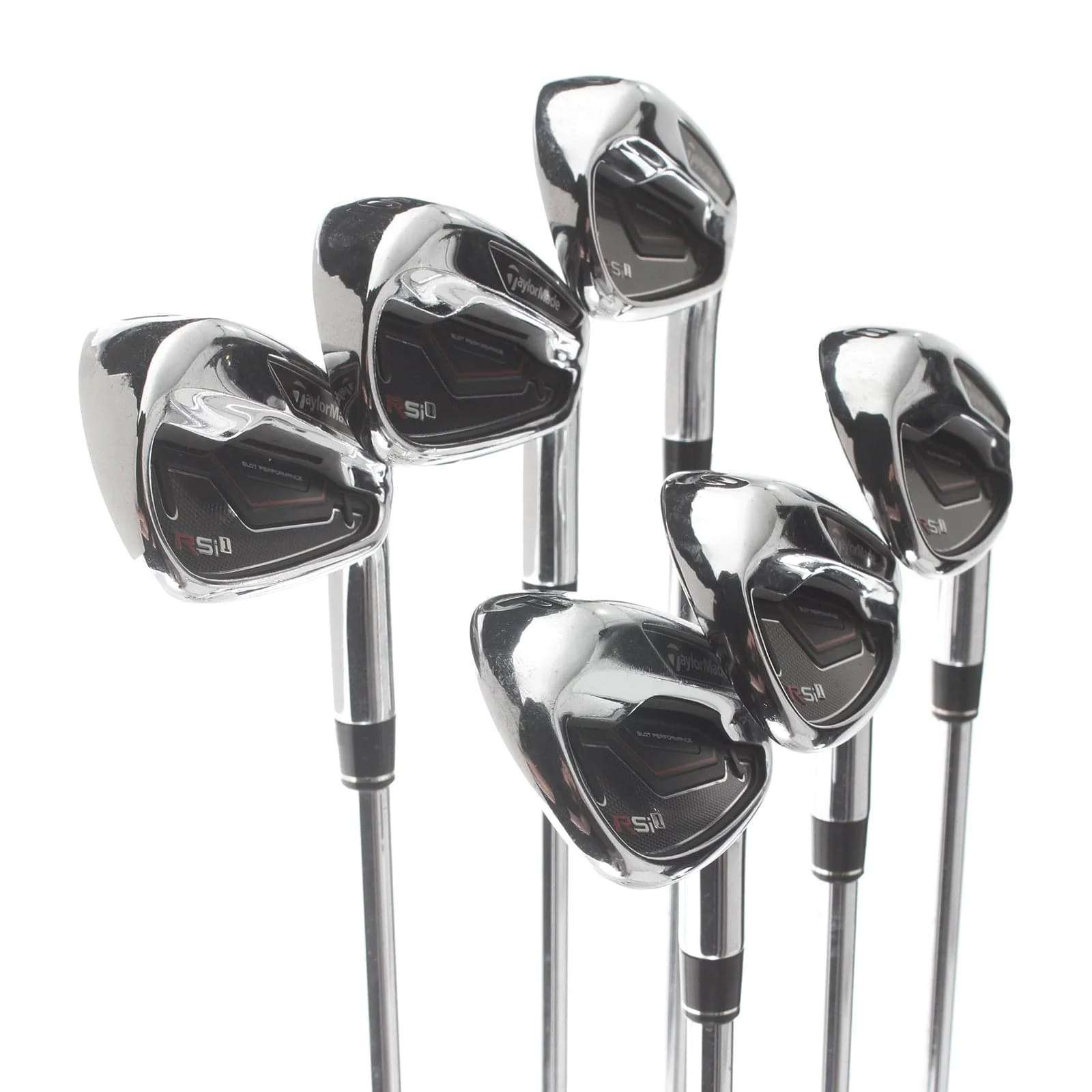 TaylorMade RSi1 Steel Mens Right Hand Irons 5-PW Stiff - REAX Steel 90 - Image 2